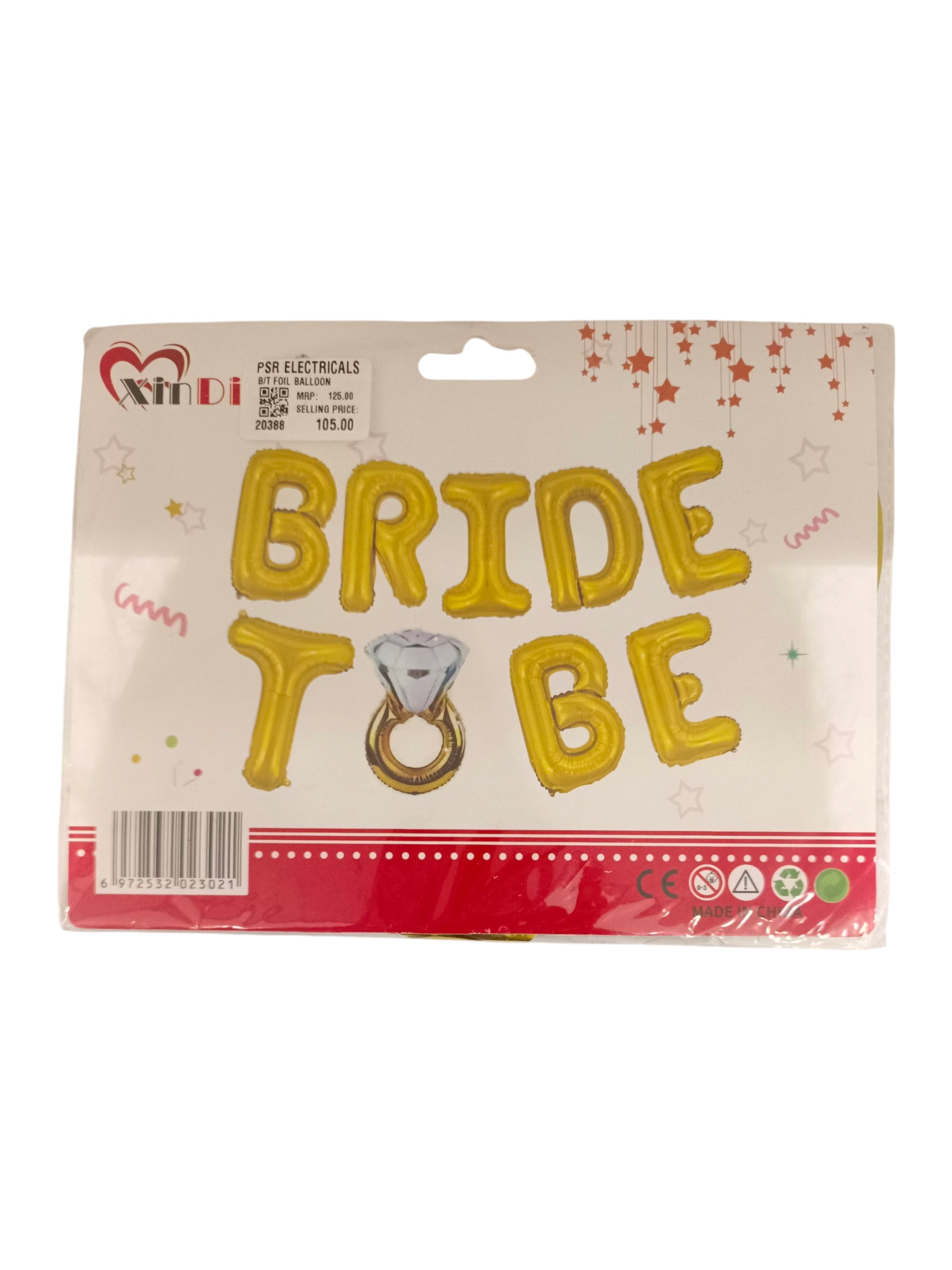 B/T FOIL BALLOON B/T FOIL BALLOON